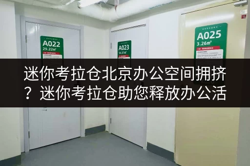 迷你考拉仓北京办公空间拥挤？迷你考拉仓助您释放办公活力