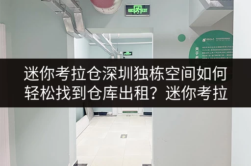 迷你考拉仓深圳独栋空间如何轻松找到仓库出租?迷你考拉仓全攻略! 迷你考拉仓深圳独栋空间如何轻松找到仓库出租?迷你考拉仓全攻略!