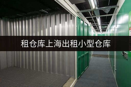 租仓库上海出租小型仓库，告别货物存放烦恼