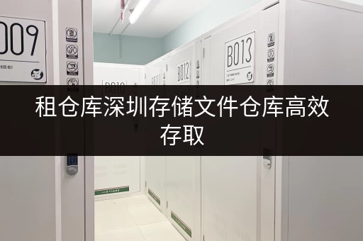 租仓库深圳存储文件仓库高效存取,全时段守护您的档案安全 租仓库深圳存储文件仓库高效存取,全时段守护您的档案安全