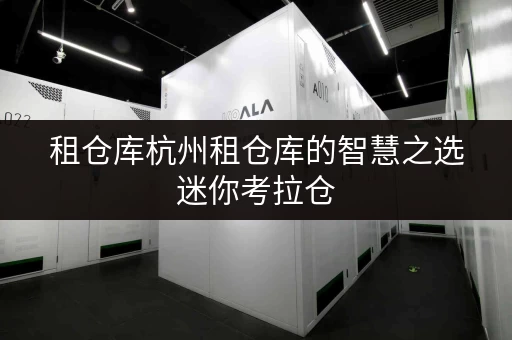 租仓库杭州租仓库的智慧之选迷你考拉仓,家庭空间释放新篇章 租仓库杭州租仓库的智慧之选迷你考拉仓,家庭空间释放新篇章