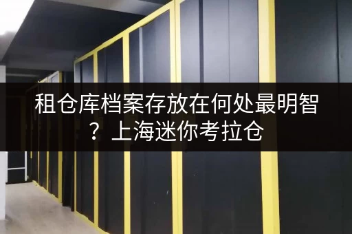租仓库档案存放在何处最明智？上海迷你考拉仓，价格透明，省钱有妙招