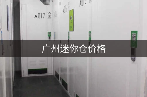 广州迷你仓价格，广州迷你仓租赁