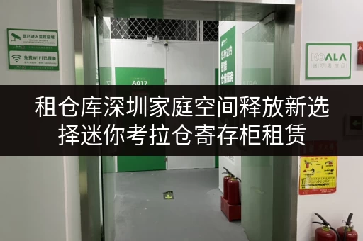 租仓库深圳家庭空间释放新选择迷你考拉仓寄存柜租赁，品质生活一步到位