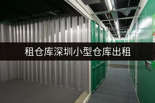 租仓库深圳小型仓库出租,如何选择面积与预算攻略 租仓库深圳小型仓库出租,如何选择面积与预算攻略