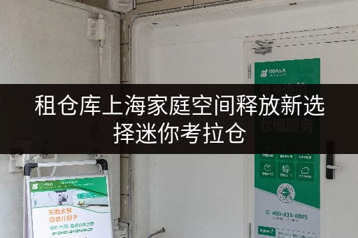 租仓库上海家庭空间释放新选择迷你考拉仓，品质生活升级秘籍