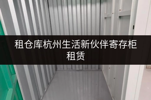 租仓库杭州生活新伙伴寄存柜租赁，便捷全时段服务，解锁生活新体验