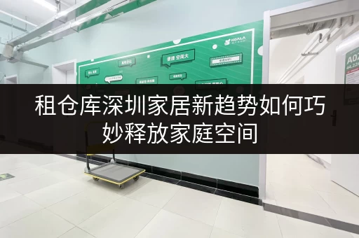 租仓库深圳家居新趋势如何巧妙释放家庭空间，提升居住品质？