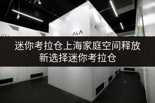 迷你考拉仓上海家庭空间释放新选择迷你考拉仓，品质生活升级利器