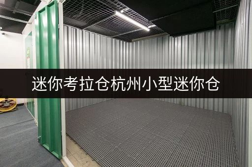 迷你考拉仓杭州小型迷你仓，呵护您的每一件宝贝