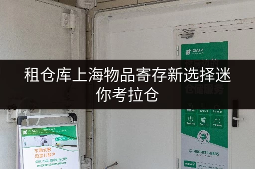 租仓库上海物品寄存新选择迷你考拉仓，让货物存放更省心