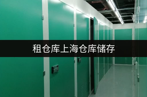租仓库上海仓库储存，如何打造更省心的存储方案？