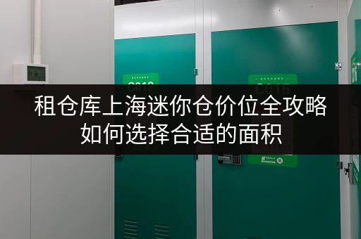 租仓库上海迷你仓价位全攻略如何选择合适的面积,避免浪费? 租仓库上海迷你仓价位全攻略如何选择合适的面积,避免浪费?