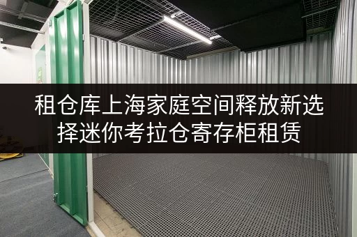 租仓库上海家庭空间释放新选择迷你考拉仓寄存柜租赁，品质生活从此更轻松