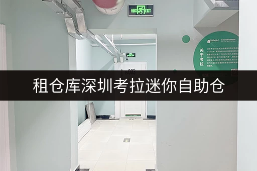 租仓库深圳考拉迷你自助仓,全天候服务,价格透明,存取无忧 租仓库深圳考拉迷你自助仓,全天候服务,价格透明,存取无忧