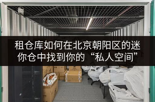 租仓库如何在北京朝阳区的迷你仓中找到你的“私人空间”? 租仓库如何在北京朝阳区的迷你仓中找到你的“私人空间”?