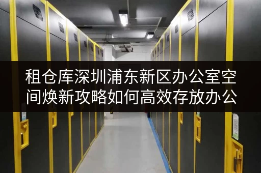 租仓库深圳浦东新区办公室空间焕新攻略如何高效存放办公用品，释放办公空间？