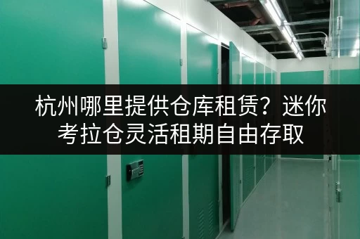 杭州哪里提供仓库租赁?迷你考拉仓灵活租期自由存取 杭州哪里提供仓库租赁?迷你考拉仓灵活租期自由存取