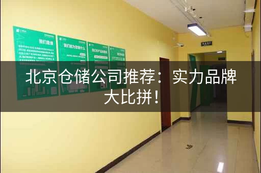 北京仓储公司推荐：实力品牌大比拼！
