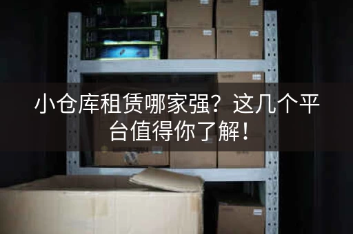 小仓库租赁哪家强？这几个平台值得你了解！