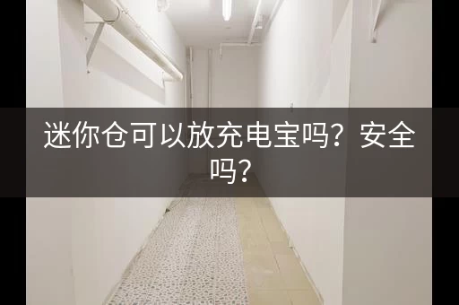 迷你仓可以放充电宝吗？安全吗？