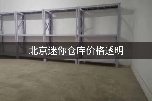 北京迷你仓库价格透明，空间灵活，租金超值！