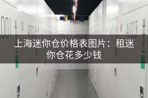 上海迷你仓价格表图片：租迷你仓花多少钱