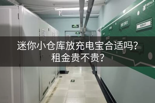 迷你小仓库放充电宝合适吗？租金贵不贵？