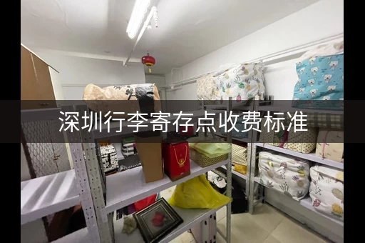 深圳行李寄存点收费标准
