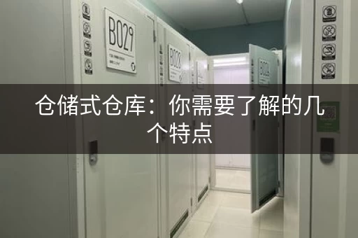 仓储式仓库：你需要了解的几个特点