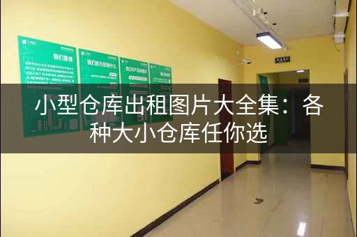 小型仓库出租图片大全集：各种大小仓库任你选
