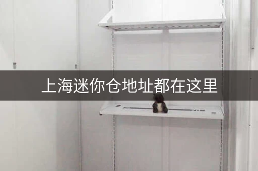 上海迷你仓地址都在这里，快来找到你的迷你仓库！