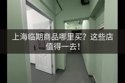 上海临期商品哪里买?这些店值得一去! 上海临期商品哪里买?这些店值得一去!