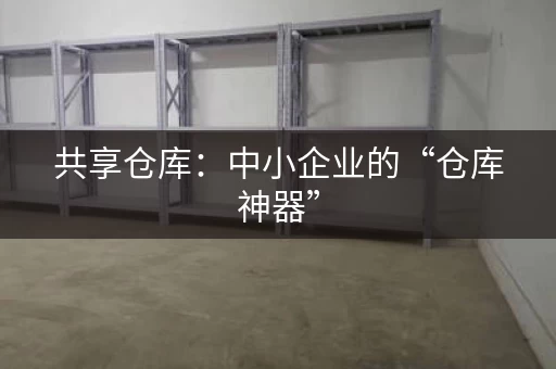 共享仓库：中小企业的“仓库神器”
