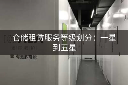 仓储租赁服务等级划分：一星到五星，满足不同需求