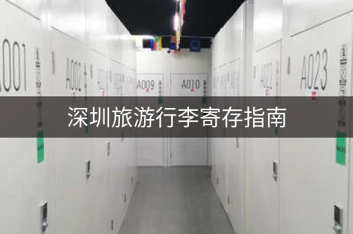 深圳旅游行李寄存指南，让你轻松玩转鹏城！