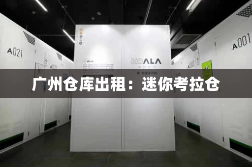 广州仓库出租：迷你考拉仓，让你的物品得到贴心的守护