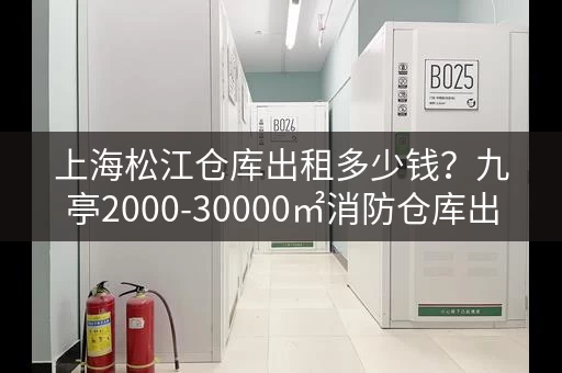 上海松江仓库出租多少钱？九亭2000-30000㎡消防仓库出租