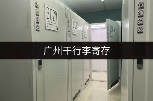 广州干行李寄存，途简单价格实惠