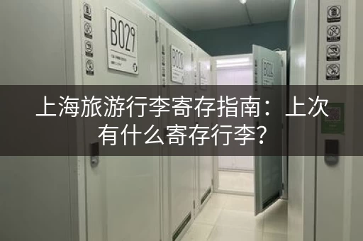 上海旅游行李寄存指南：上次有什么寄存行李？