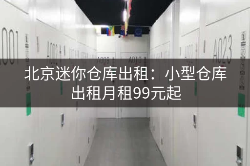 北京迷你仓库出租：小型仓库出租月租99元起