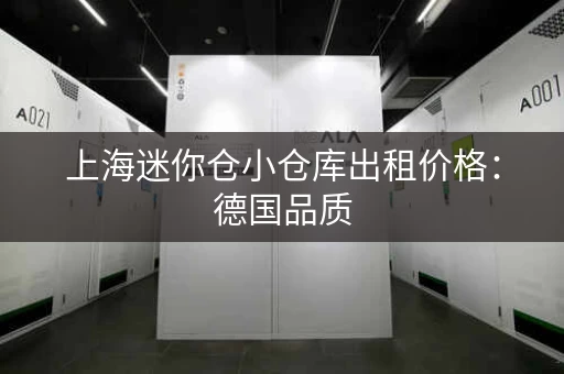 上海迷你仓小仓库出租价格：德国品质，都市储物新方案！