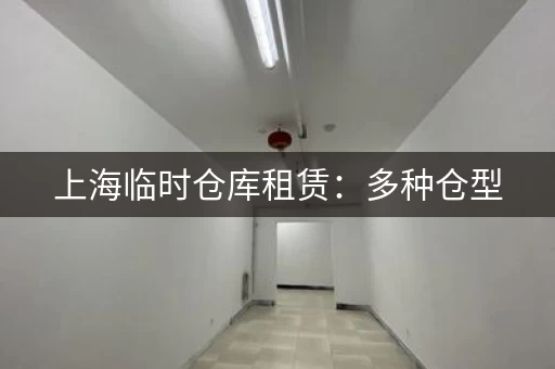 上海临时仓库租赁：多种仓型，满足各种需求