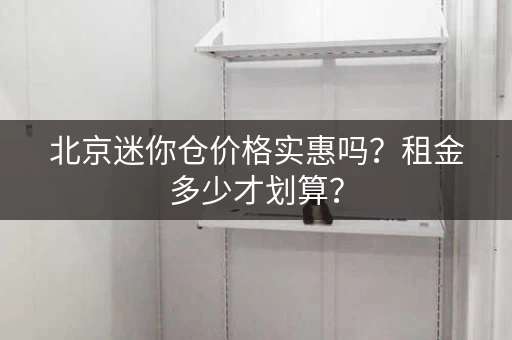 北京迷你仓价格实惠吗？租金多少才划算？