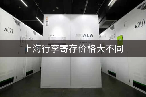 上海行李寄存价格大不同，如何找到最划算的寄存点？