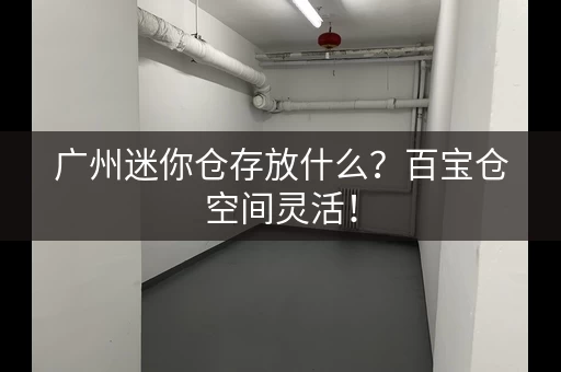 广州迷你仓存放什么？百宝仓空间灵活！