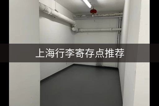 上海行李寄存点推荐