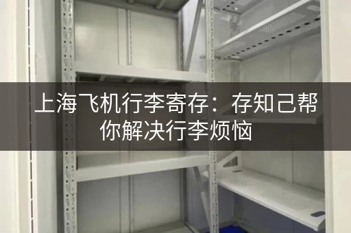 上海飞机行李寄存：存知己帮你解决行李烦恼